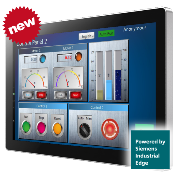 Siemens-zertifizierter Industrial Edge Panel-PC - NPP-215P02