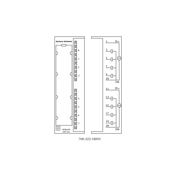 DEA300-24DC, 2A, 8 Ausgänge