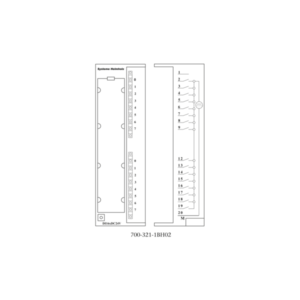 DEA300-24DC, 16 Eingänge