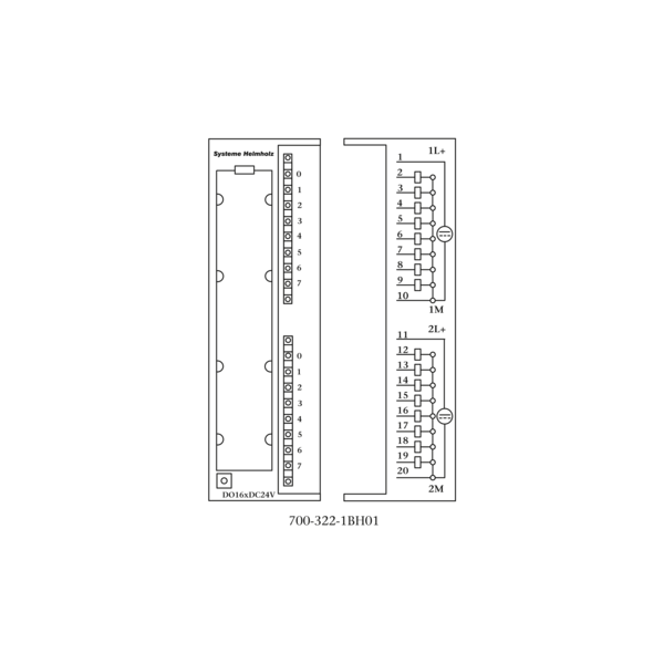 DEA300-24DC, 0.5A, 16 Ausgänge