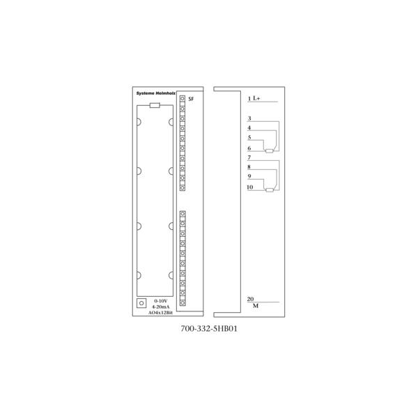 AEA300, 2 Analoge Ausgänge