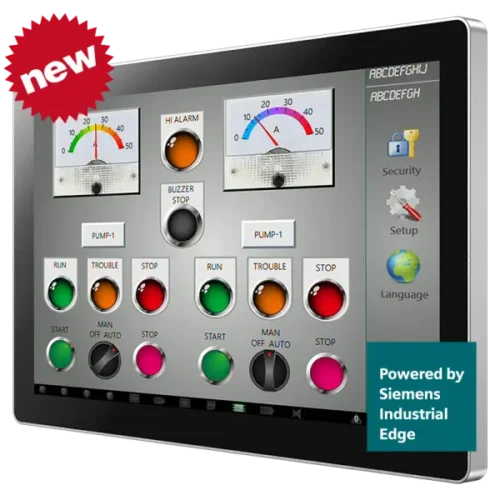 Siemens-zertifizierter Industrial Edge Panel-PC - NPP-215P01