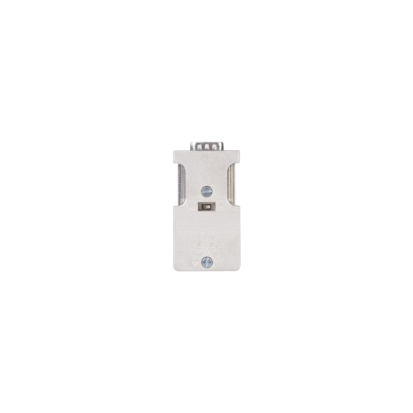 Profibus-Stecker mit axialem Kabelabgang und Schraubtechnik