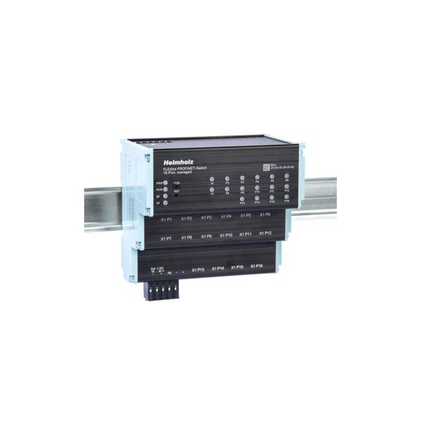 Flextra Profinet Switch 16 Port Mit LWL