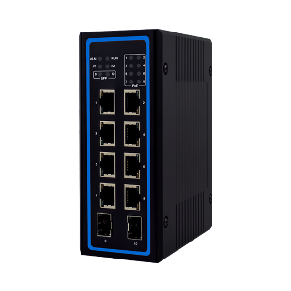 Unmanaged PoE Gigabit Switch 10 Ports EHG6410