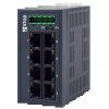 EH2008-400x400-L ATOP EH2008 Industrial 8-Port Unmanaged Ethernet Switch, 10/100 Mbps Fast Ethernet, 8× RJ45, Redundant 9–48 VDC Power, DIN-Rail/Wall Mount